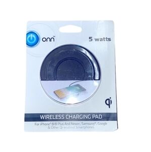 ONN wireless phone charging pad new in package